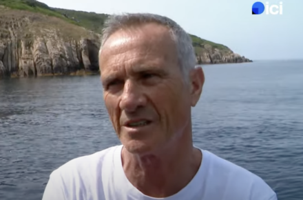 Laurent Augustin dans l'émission Côté Mer de FRANCE3